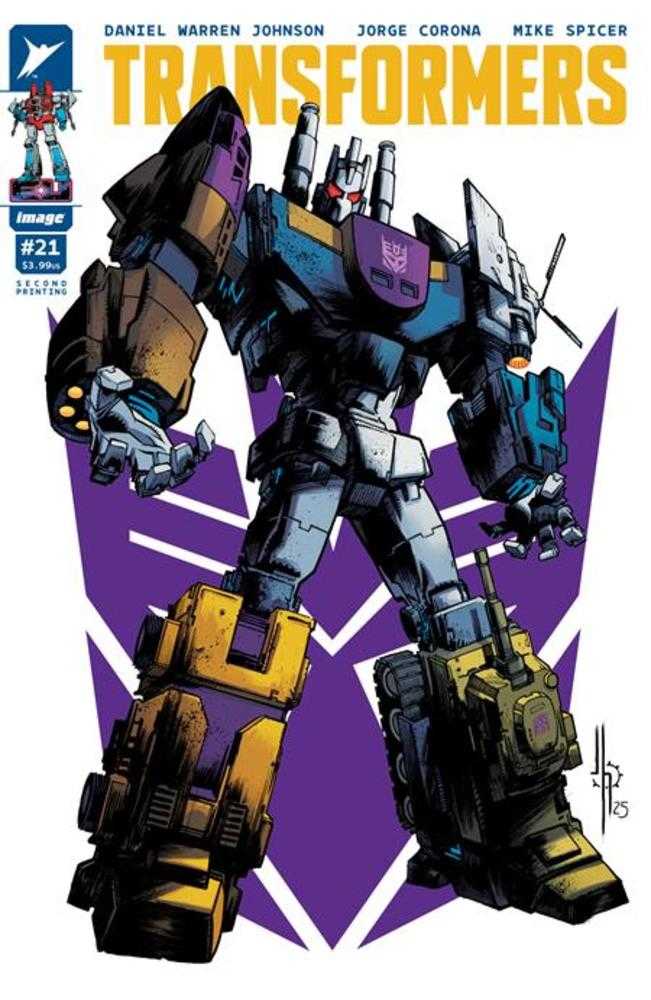 Transformers #21 2nd Print Cover A Jason Howard Decepticon Cover | Game Master's Emporium (The New GME)