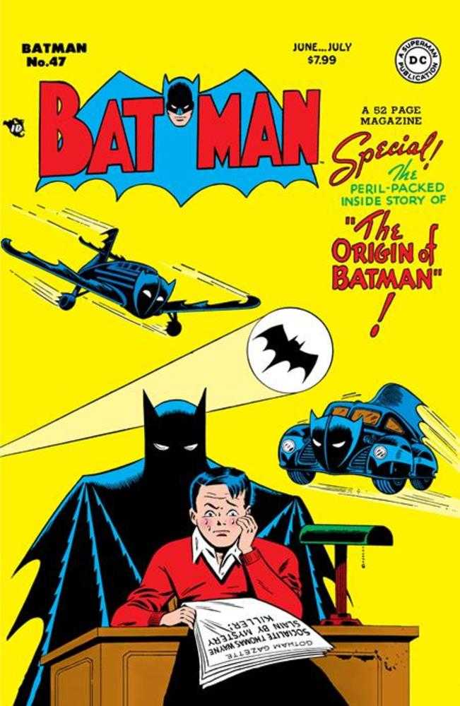 Batman #47 Facsimile Edition Cover B Bob Kane Foil Variant | Game Master's Emporium (The New GME)