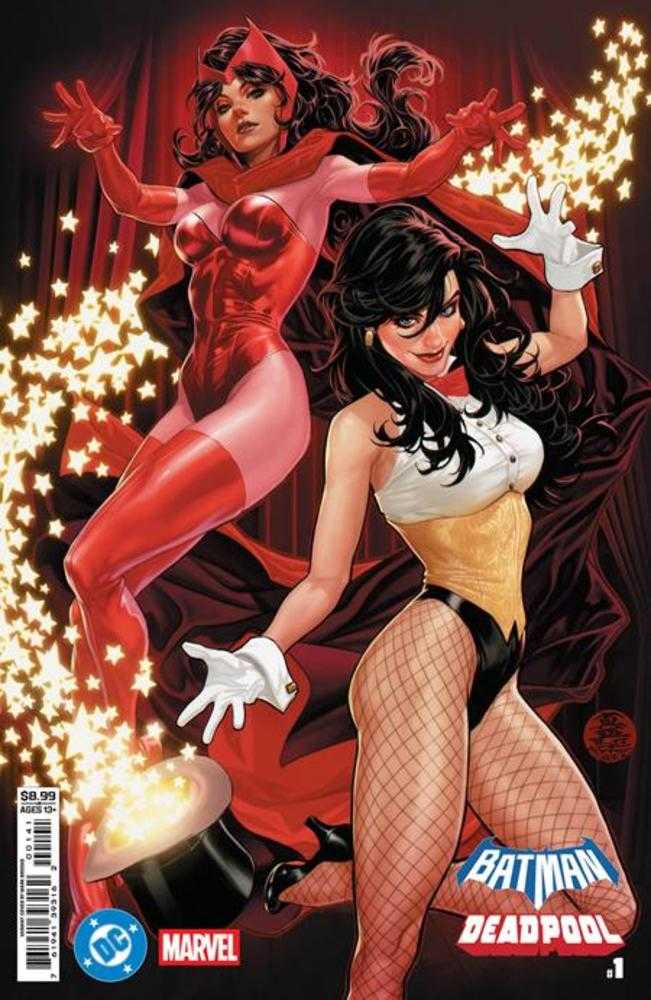 DC Marvel Batman Deadpool #1 (One Shot) Cover D Mark Brooks Zatanna Scarlet Witch Card Stock Variant | Game Master's Emporium (The New GME)