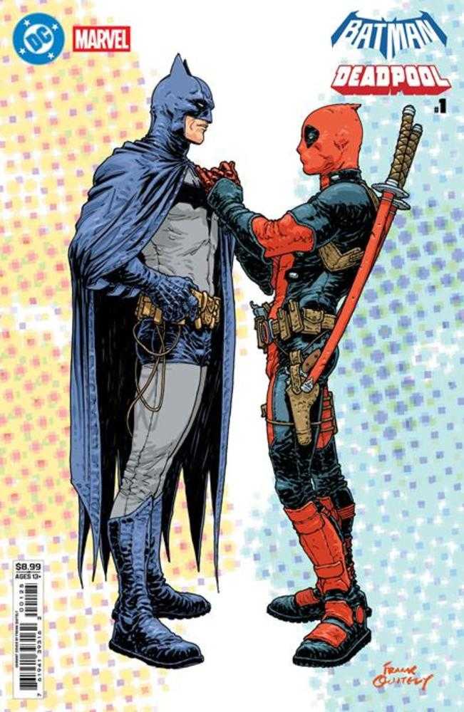 DC Marvel Batman Deadpool #1 (One Shot) Cover N Frank Quitely Batman Deadpool Card Stock Variant | Game Master's Emporium (The New GME)