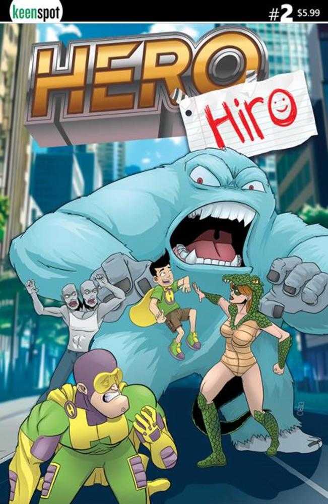 Hero Hiro #2 Cover A Michael Adams | Game Master's Emporium (The New GME)