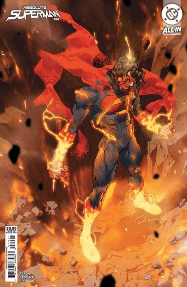 Absolute Superman #14 Cover B Gerald Parel Card Stock Variant | Game Master's Emporium (The New GME)