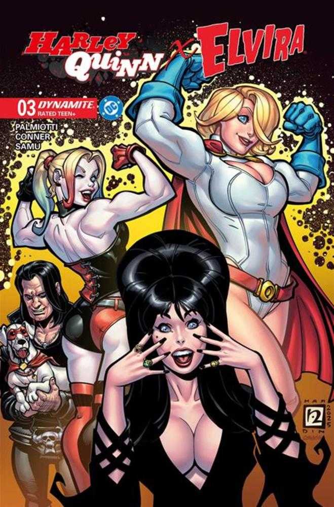 Harley Quinn X Elvira #3 Cover B Chad Hardin Variant | Game Master's Emporium (The New GME)