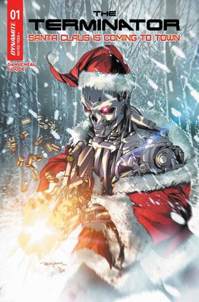 Terminator Santa Claus Is Coming To Town #1 (One Shot) Cover C Reese Hannigan Variant | Game Master's Emporium (The New GME)