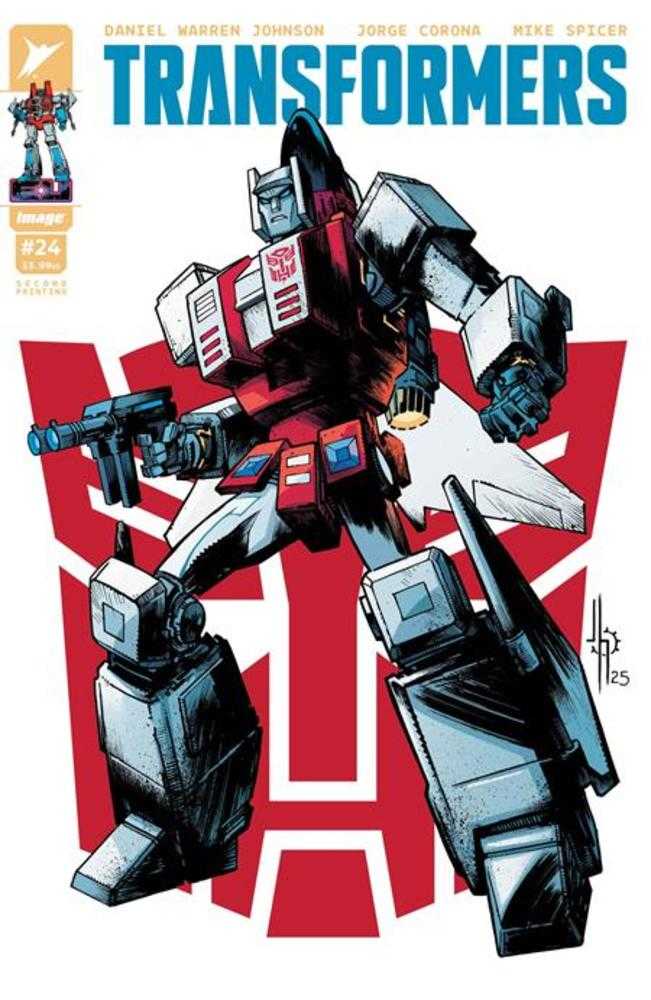 Transformers #24 2 Nd Printing Cover B Jason Howard Autobot Variant | Game Master's Emporium (The New GME)