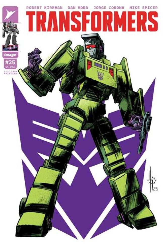 Transformers #25 2 Nd Printing Cover C Jason Howard Variant | Game Master's Emporium (The New GME)