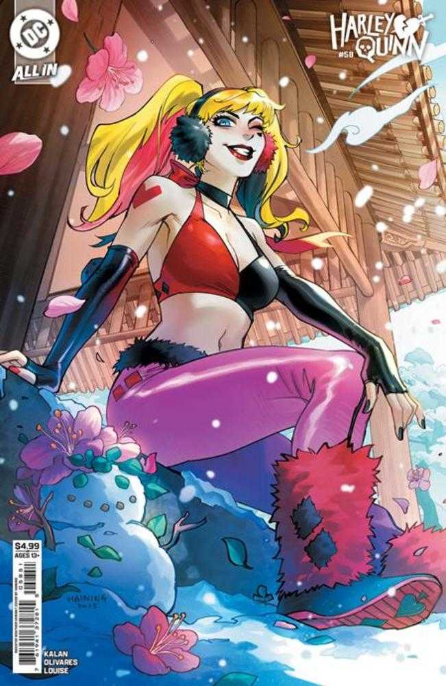 Harley Quinn #58 Cover E Haining Sweater Weather Card Stock Variant | Game Master's Emporium (The New GME)
