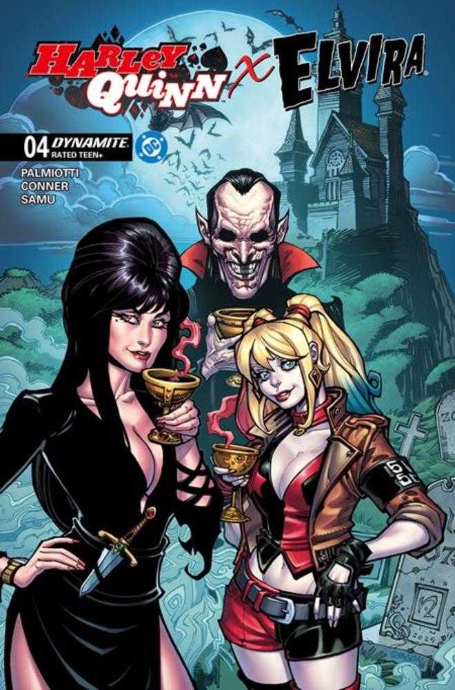 Harley Quinn X Elvira #4 Cover B Chad Hardin Variant | Game Master's Emporium (The New GME)
