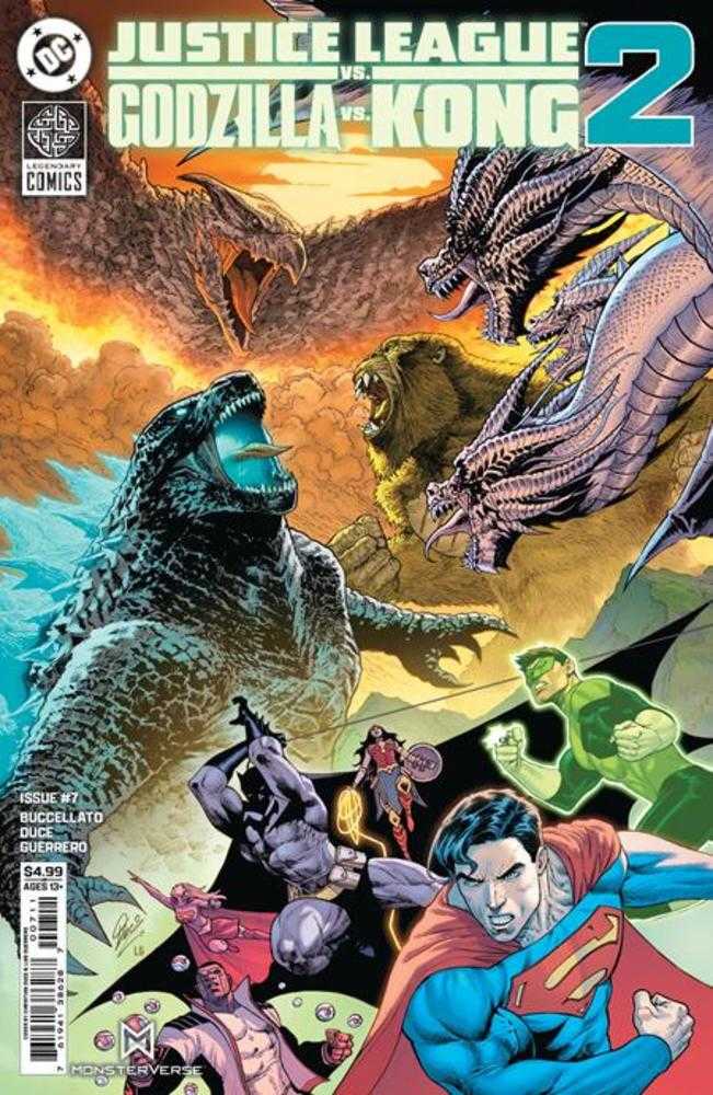 Justice League vs Godzilla vs Kong 2 #7 (Of 7) Cover A Christian Duce | Game Master's Emporium (The New GME)