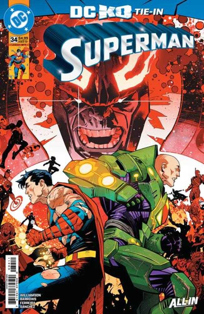 Superman #34 Cover A Dan Mora (DC K.O.) | Game Master's Emporium (The New GME)