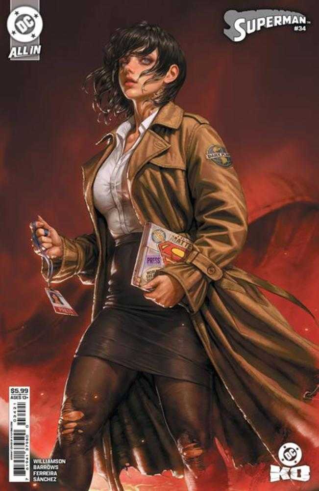 Superman #34 Cover B Kyuyong Eom Card Stock Variant (DC K.O.) | Game Master's Emporium (The New GME)