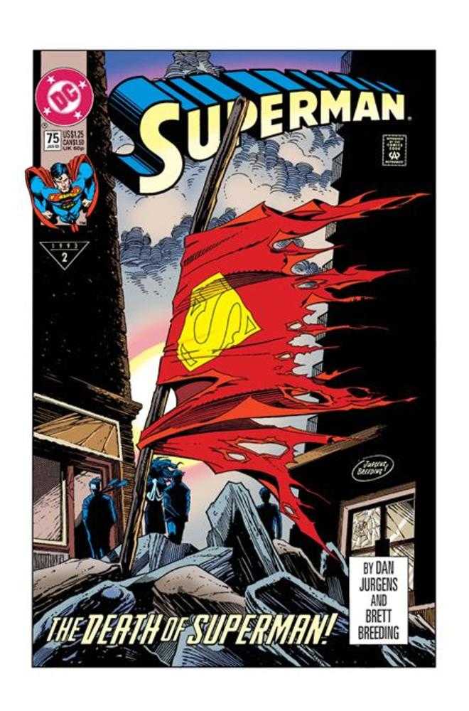 Superman #75 Facsimile Edition Cover A Dan Jurgens | Game Master's Emporium (The New GME)