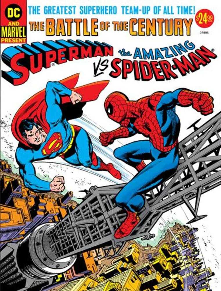 50 Th Anniversary Treasury Edition Superman vs The Amazing Spider-Man #1 Facsimile Edition Cover C Carmine Infantino Ross Andru Foil Variant | Game Master's Emporium (The New GME)