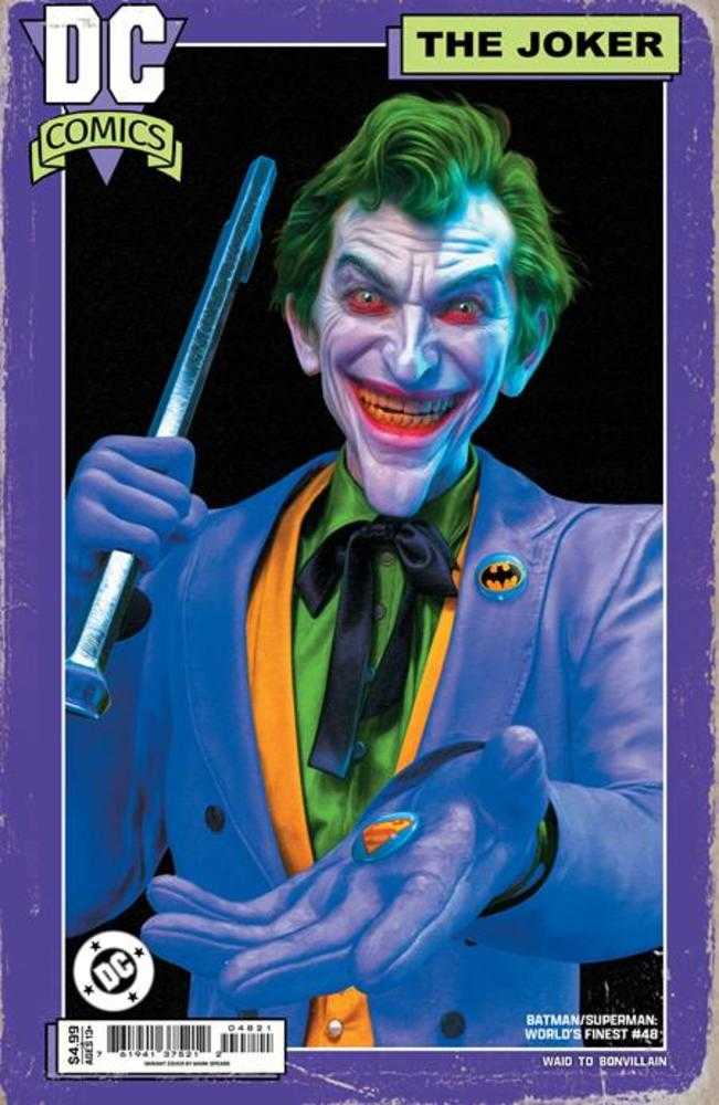 Batman Superman Worlds Finest #48 Cover B Mark Spears Card Stock Variant | Game Master's Emporium (The New GME)