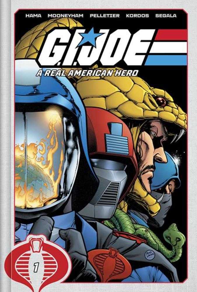 G.I. Joe A Real American Hero Deluxe Hardcover Book 01 Direct Market Exclusive Brad Walker & Laura Martin Variant | Game Master's Emporium (The New GME)