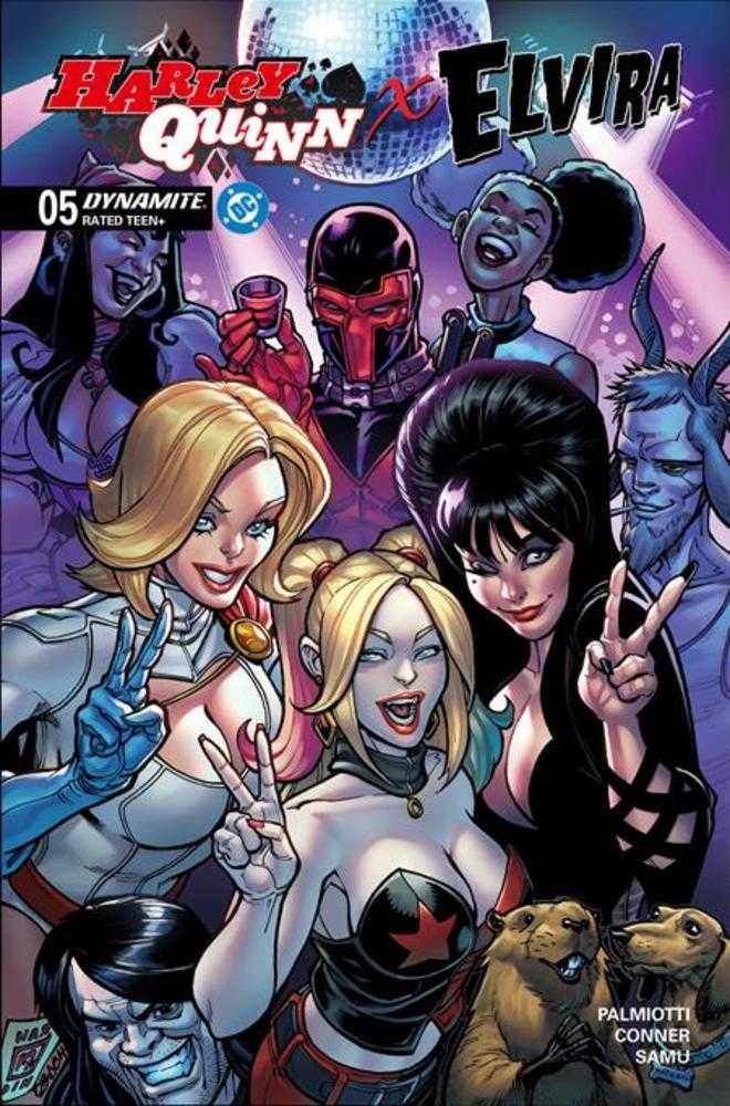 Harley Quinn X Elvira #5 Cover B Chad Hardin Variant | Game Master's Emporium (The New GME)