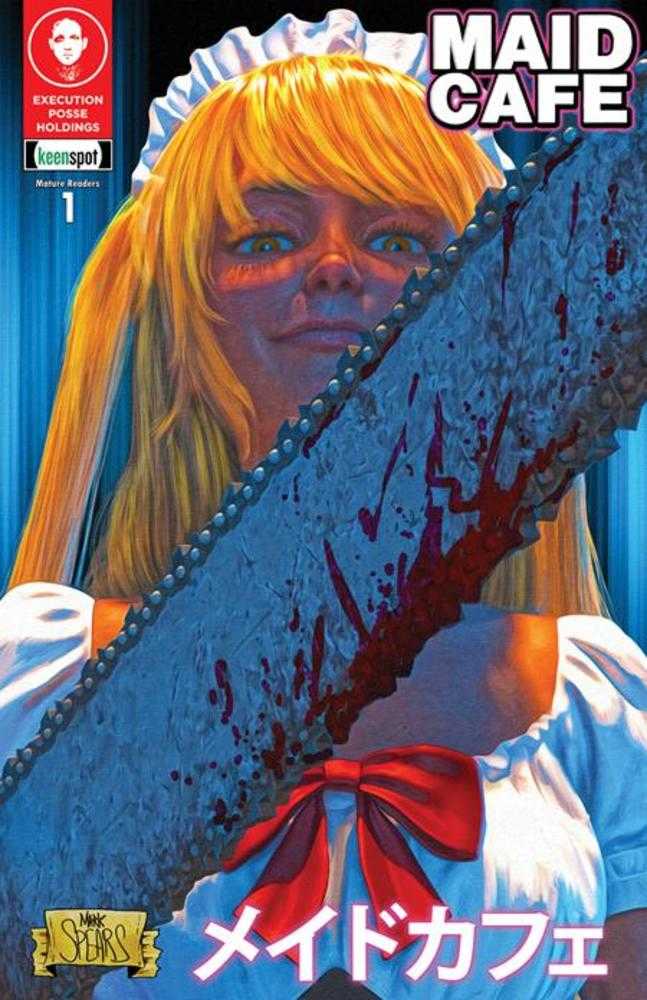 Maid Cafe #1 Cover A Mark Spears Bagged With Trading Card (Mature) | Game Master's Emporium (The New GME)