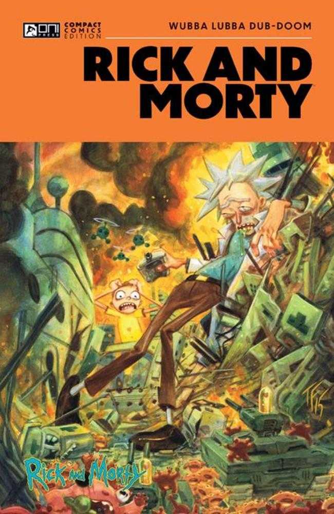 Rick And Morty Oni Compact Comics Edition TPB Wubba Lubba Dub Doom | Game Master's Emporium (The New GME)