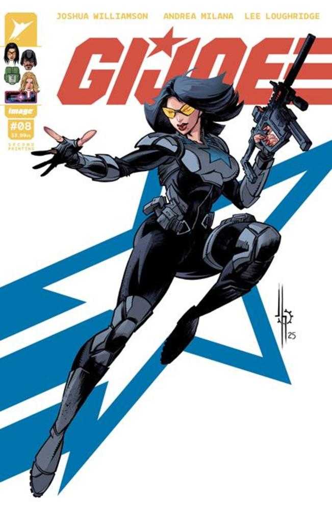 G.I. Joe #8 2 Nd Printing Cover A Jason Howard Lady Jaye Cover | Game Master's Emporium (The New GME)