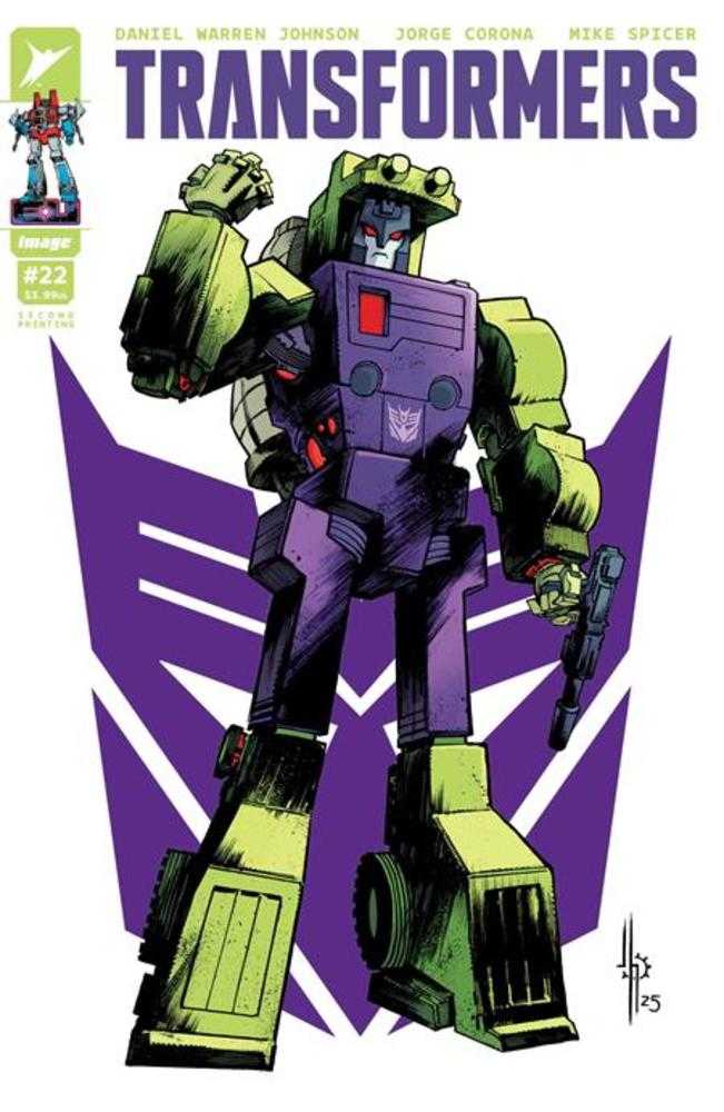 Transformers #22 2 Nd Printing Cover A Jason Howard Decepticon Cover | Game Master's Emporium (The New GME)