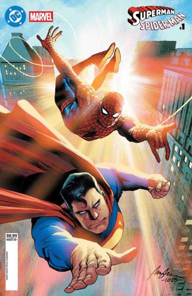 DC Marvel Superman Spider-Man #1 (One Shot) Cover C Rafael Albuquerque Card Stock Variant | Game Master's Emporium (The New GME)