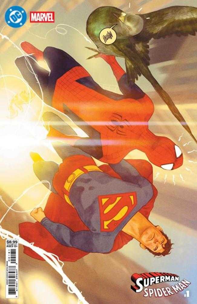 DC Marvel Superman Spider-Man #1 (One Shot) Cover H Mitch Gerads Card Stock Variant | Game Master's Emporium (The New GME)