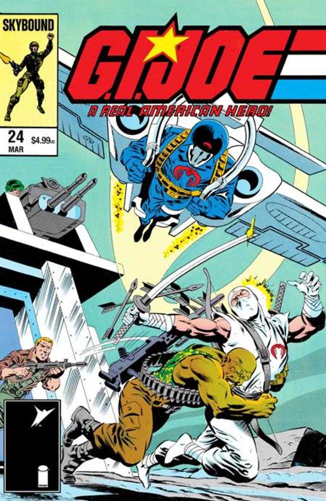 G.I. Joe A Real American Hero #24 Hama Files Edition #24 Cover C Mike Zeck & John Beatty Foil Variant | Game Master's Emporium (The New GME)