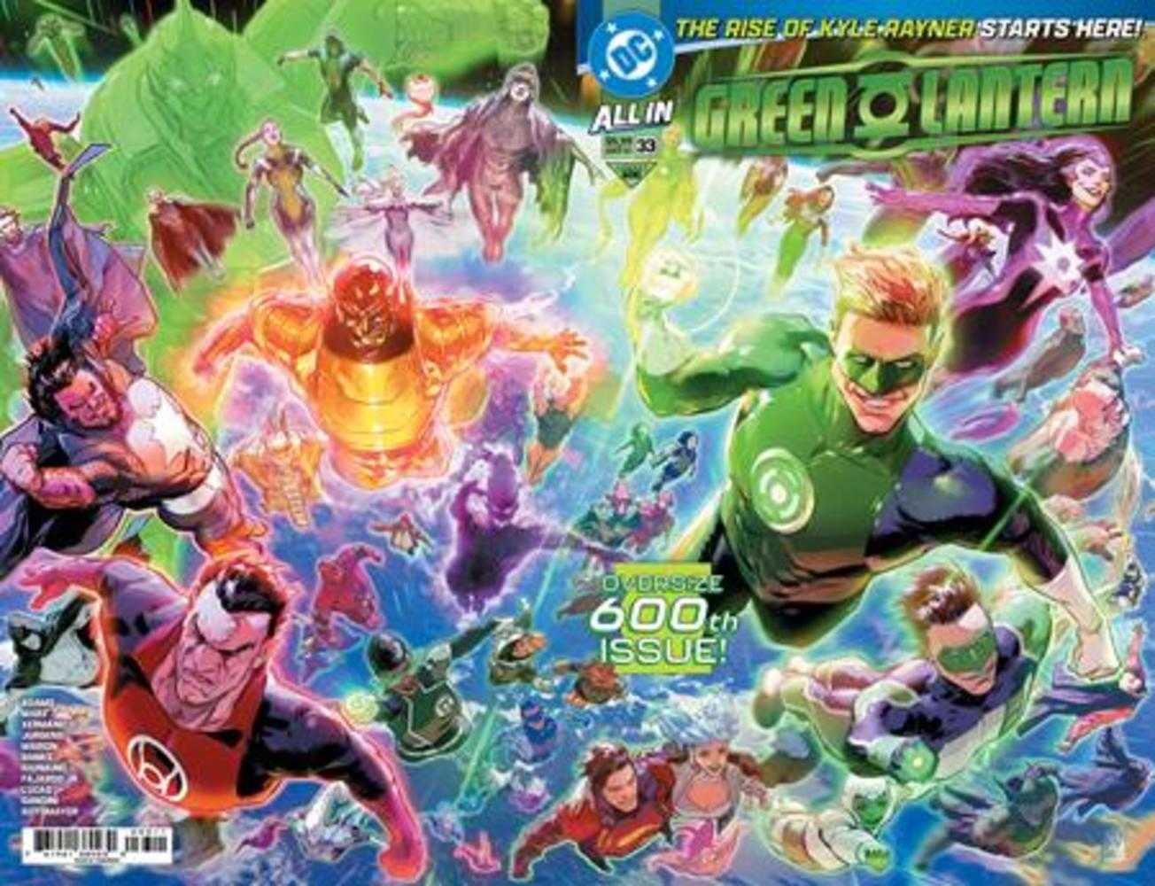 Green Lantern #33 Cover A Xermanico Wraparound (#600) | Game Master's Emporium (The New GME)