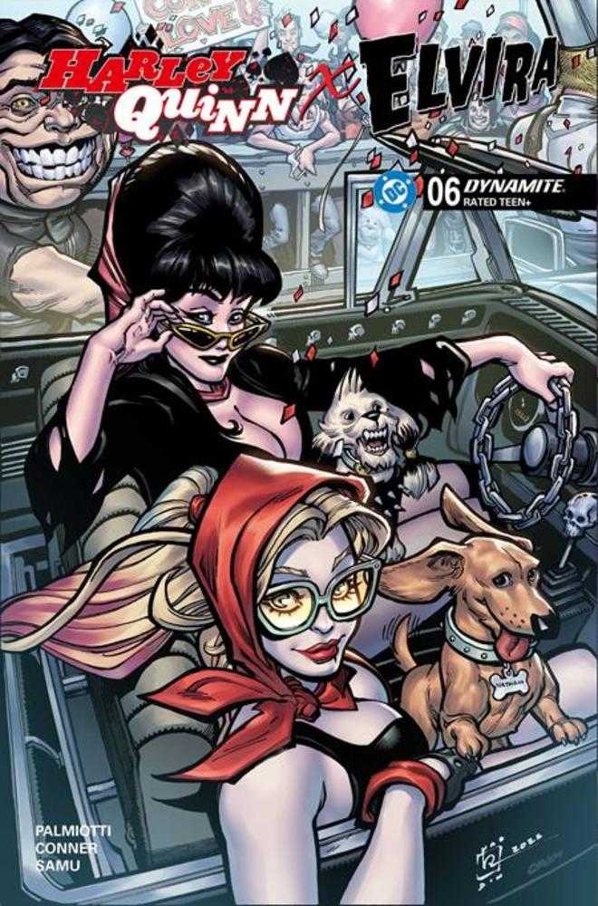 Harley Quinn X Elvira #6 Cover B Chad Hardin Variant | Game Master's Emporium (The New GME)