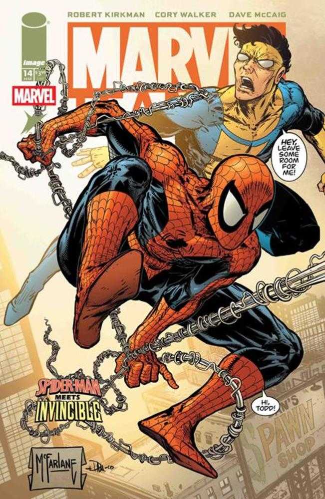 Marvel Teamup #14 Facsimile Edition Cover D Todd McFarlane & Dave Mccaig Variant | Game Master's Emporium (The New GME)