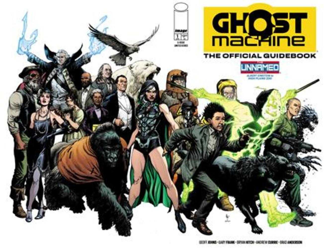 Ghost Machine The Official Guidebook #1 (Of 5) Cover A Gary Frank & Brad Anderson Wraparound | Game Master's Emporium (The New GME)