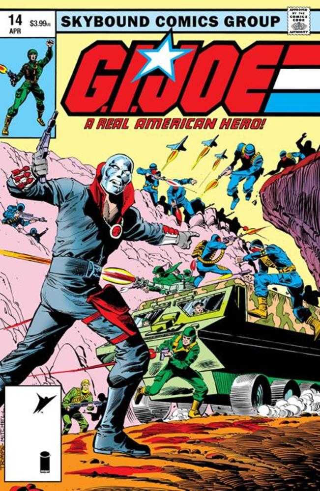 G.I. Joe A Real American Hero #14 Hama Files Edition Cover A Herb Trimpe & Steve Mitchell | Game Master's Emporium (The New GME)