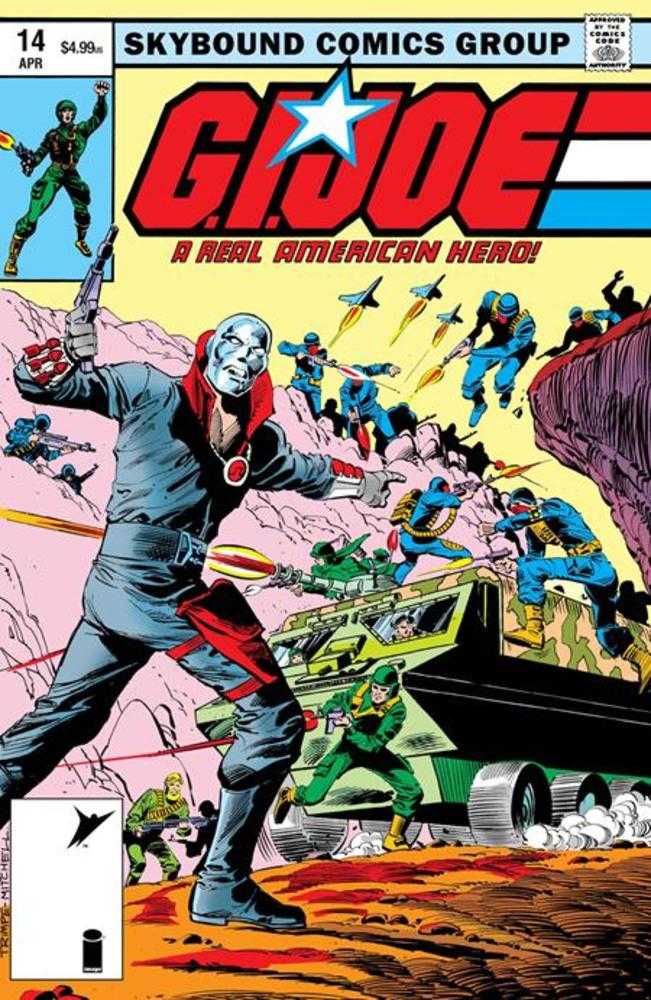G.I. Joe A Real American Hero #14 Hama Files Edition Cover C Herb Trimpe & Steve Mitchell Foil Variant | Game Master's Emporium (The New GME)