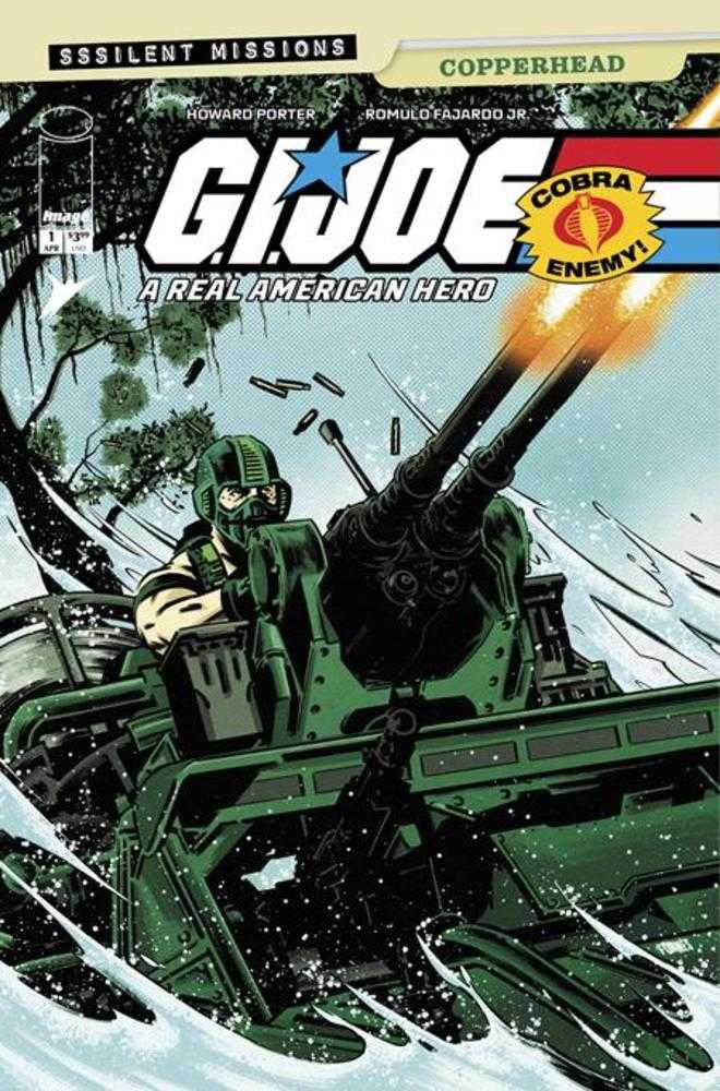G.I. Joe A Real American Hero Sssilent Missions Copperhead #1 (One Shot) Cover B Jorge Fornes Variant | Game Master's Emporium (The New GME)