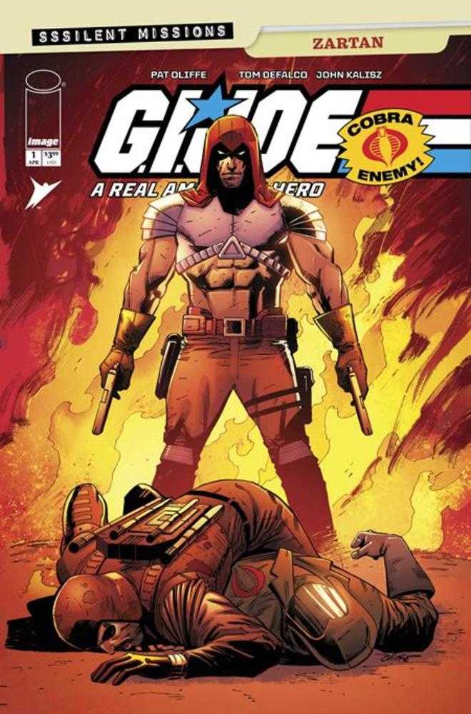 G.I. Joe A Real American Hero Sssilent Missions Zartan #1 (One Shot) Cover A Pat Olliffe | Game Master's Emporium (The New GME)