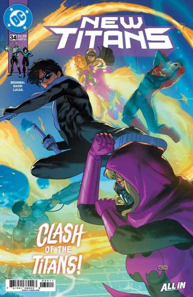 New Titans #34 Cover A Taurin Clarke | Game Master's Emporium (The New GME)