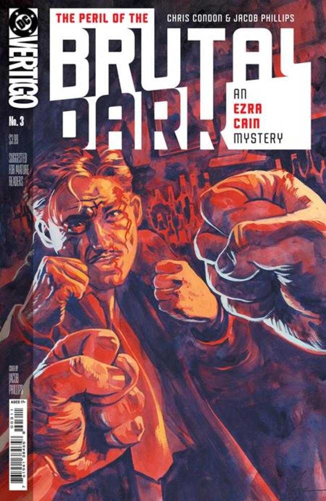 The Peril Of The Brutal Dark An Ezra Cain Mystery #3 (Of 6) Cover A Jacob Phillips (Mature) | Game Master's Emporium (The New GME)