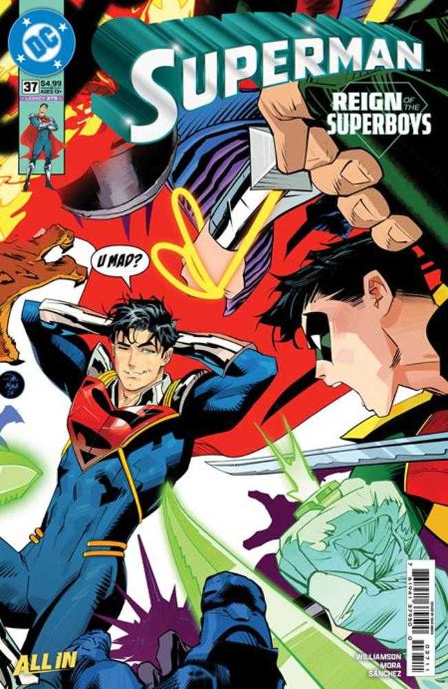 Superman #37 Cover A Dan Mora (The Reign Of The Superboys) | Game Master's Emporium (The New GME)
