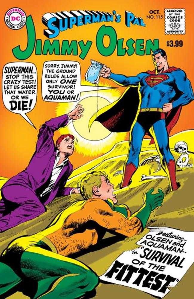 Supermans Pal Jimmy Olsen #115 Facsimile Edition Cover A Neal Adams | Game Master's Emporium (The New GME)