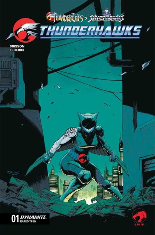 Thundercats X Silverhawks Thunderhawks #1 Cover B Declan Shalvey Variant | Game Master's Emporium (The New GME)