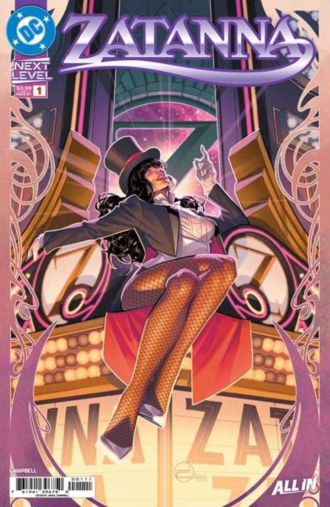 Zatanna (2026) #1 Cover A Jamal Campbell | Game Master's Emporium (The New GME)
