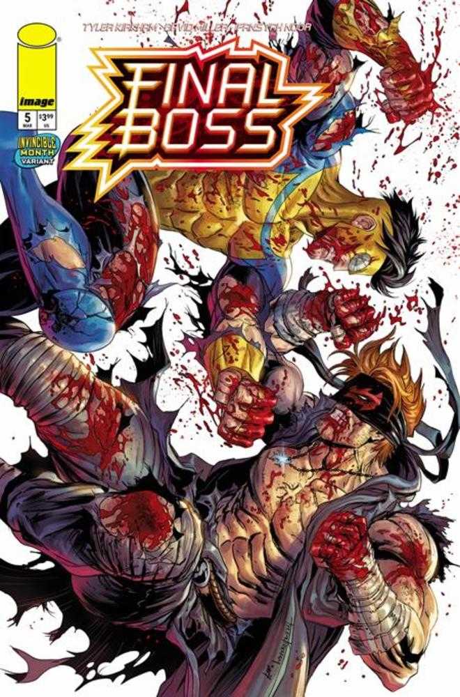 Final Boss #5 Cover G Tyler Kirkham Invincible Team Up Variant (Mature) | Game Master's Emporium (The New GME)
