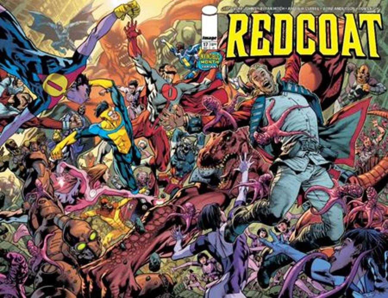 Redcoat #17 Cover D Bryan Hitch & Brad Anderson Invincible Team Up Wraparound Variant | Game Master's Emporium (The New GME)