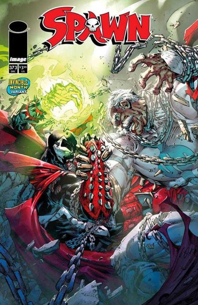 Spawn #373 Cover C Brett Booth Invincible Team Up Variant | Game Master's Emporium (The New GME)