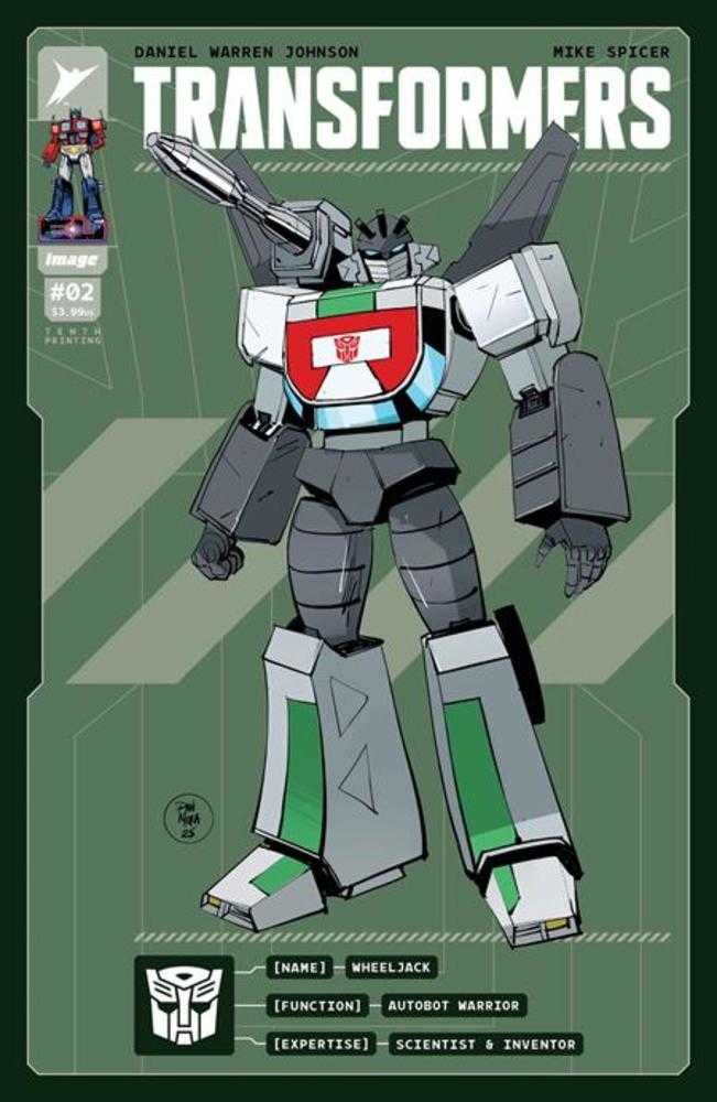 Transformers #2 10 Th Printing Cover J Dan Mora & Andres Juarez Variant | Game Master's Emporium (The New GME)