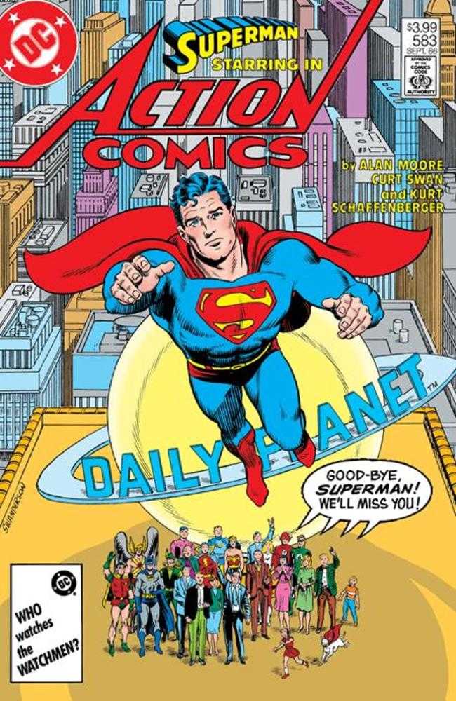 Action Comics #583 Facsimile Edition Cover A Curt Swan (Whatever Happened To The Man Of Tomorrow Part 2 Of 2) | Game Master's Emporium (The New GME)