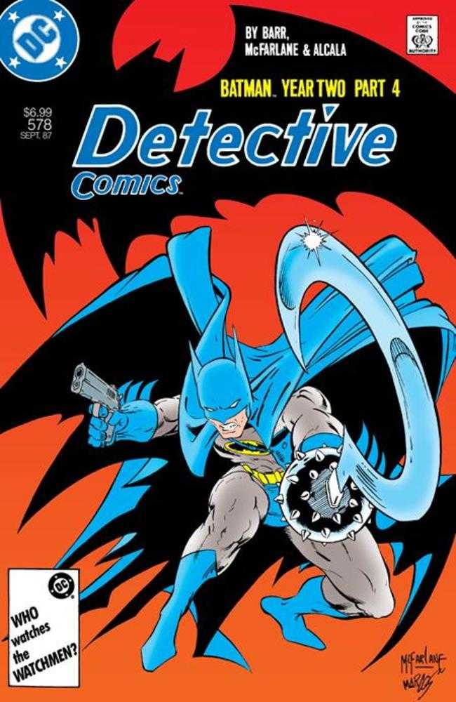 Detective Comics #578 Facsimile Edition Cover C Todd McFarlane Foil Variant (Year Two Part 4 Of 4) | Game Master's Emporium (The New GME)