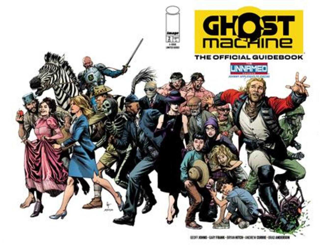 Ghost Machine The Official Guidebook #2 (Of 5) Cover A Gary Frank & Brad Anderson Wraparound | Game Master's Emporium (The New GME)