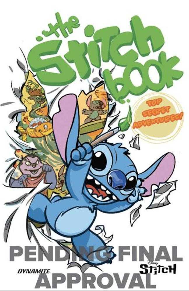 Stitch Book Top Secret Adventures Hardcover | Game Master's Emporium (The New GME)