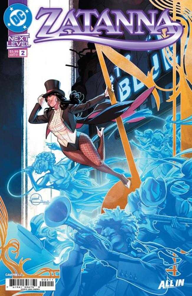 Zatanna (2026) #2 Cover A Jamal Campbell | Game Master's Emporium (The New GME)